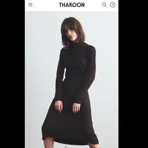Thakoon Mockneck Sweater Dress 
